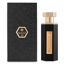 REEF 15 Parfum, Luxury Floral Fragrance, Black and Gold Bottle, 100ml 15,