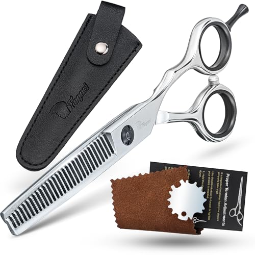 Fagaci Thinning Shears for Hair Cutting 6' Razor-Sharp, Hair Thinning Scissors with Precise Cut,...