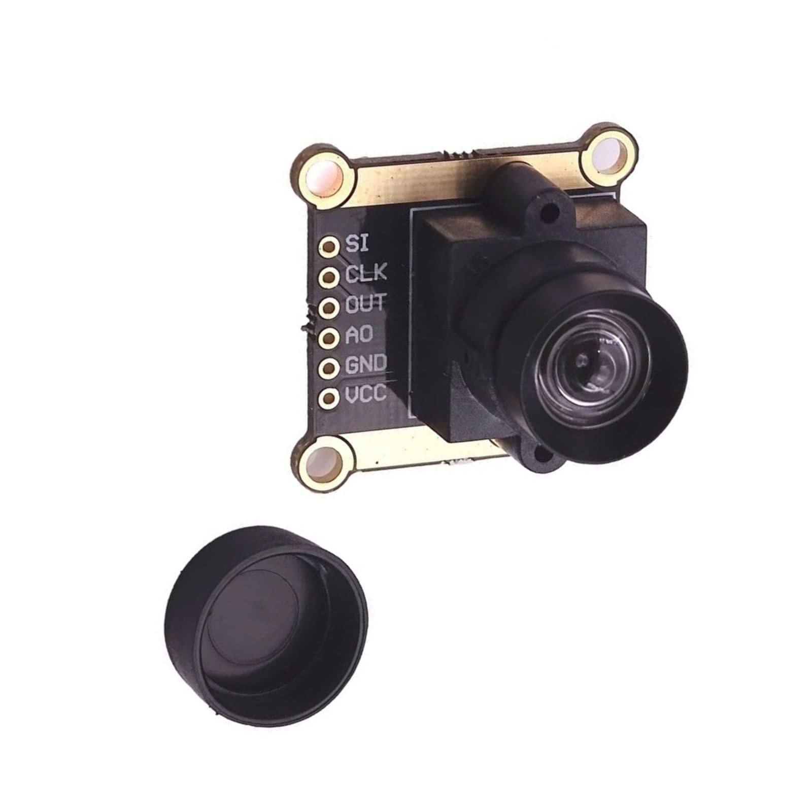 JMCU-1401 TSL1401CL Lineares CCD-Sensormodul, 3V-5V 128X1 Array mit Haltefunktion und Ultraweitwinkelobjektiv, Tracking-Sensormodul