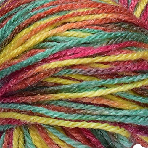 Image of M.G ENTERPRISE Os wal Multi Berry (200 gm) Wool Hank Hand Knitting Wool /Art Craft Soft Fingering Crochet Hook Yarn, Needle Knitting Yarn Thread dye T