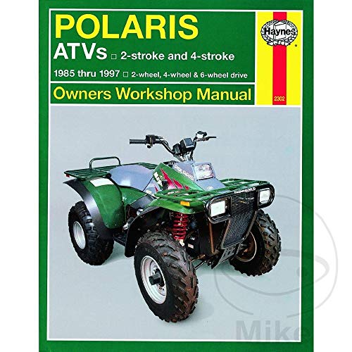 Polaris 250 to 500 cc ATVs: 2 stroke & 4 stroke 1985 Thru 1997 (Owners' Workshop Manual)
