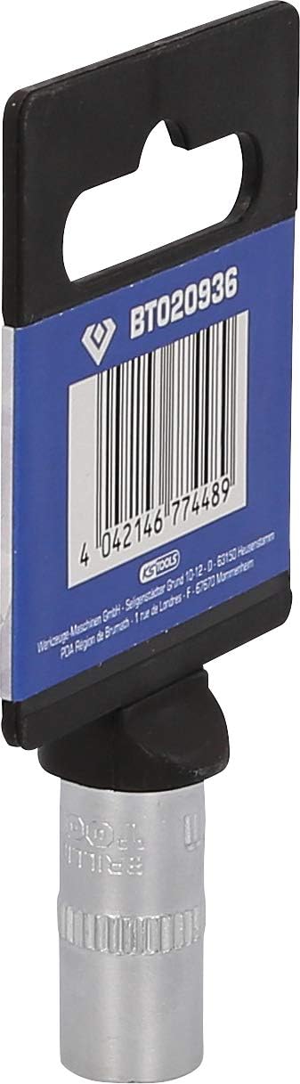 BRILLIANT TOOLS BT020936 1/4 Zoll Steckschlüssel-Einsatz, 25mm, 8mm Use, Silver, 8
