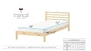 Trance Cotton Feel Terry Ultra Soft Waterproof Single Small DIWAN Size Mattress Protector | Breathable - Hypoallergenic Bed Protector (72x30 inch | 6x2.5 feet, Teal - Pack of 1) gallery image