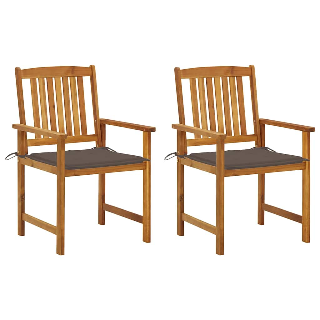Chaise de jardin en acacia massif pour en finir avec le mal de dos