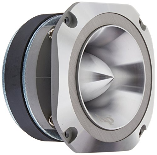 Audiopipe 400W Max Aluminum Tweeter(Sold Each) Diamond Chrome Cutting Finish, Black #TOP10
