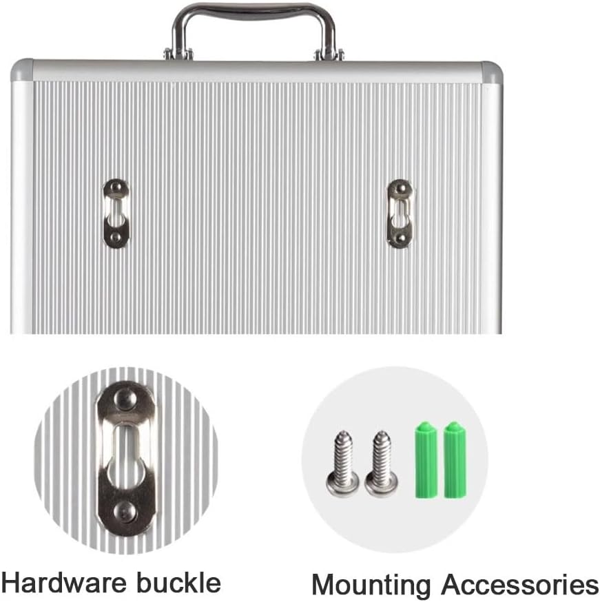 48-Slot Lockable Cell Phone Locker Box - Multi-Compartment Mobile Phone Safe for Students & Employees - Secure Storage Solution for Schools & Offices