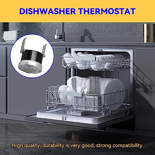 Emptty Dishwasher Replacement Part Replacement for Whirl-pool Replacement for Ken-more - Include Dishwasher Heating Element & Dishwasher High Limit Thermostat by Emptty - Used condition - Image 3