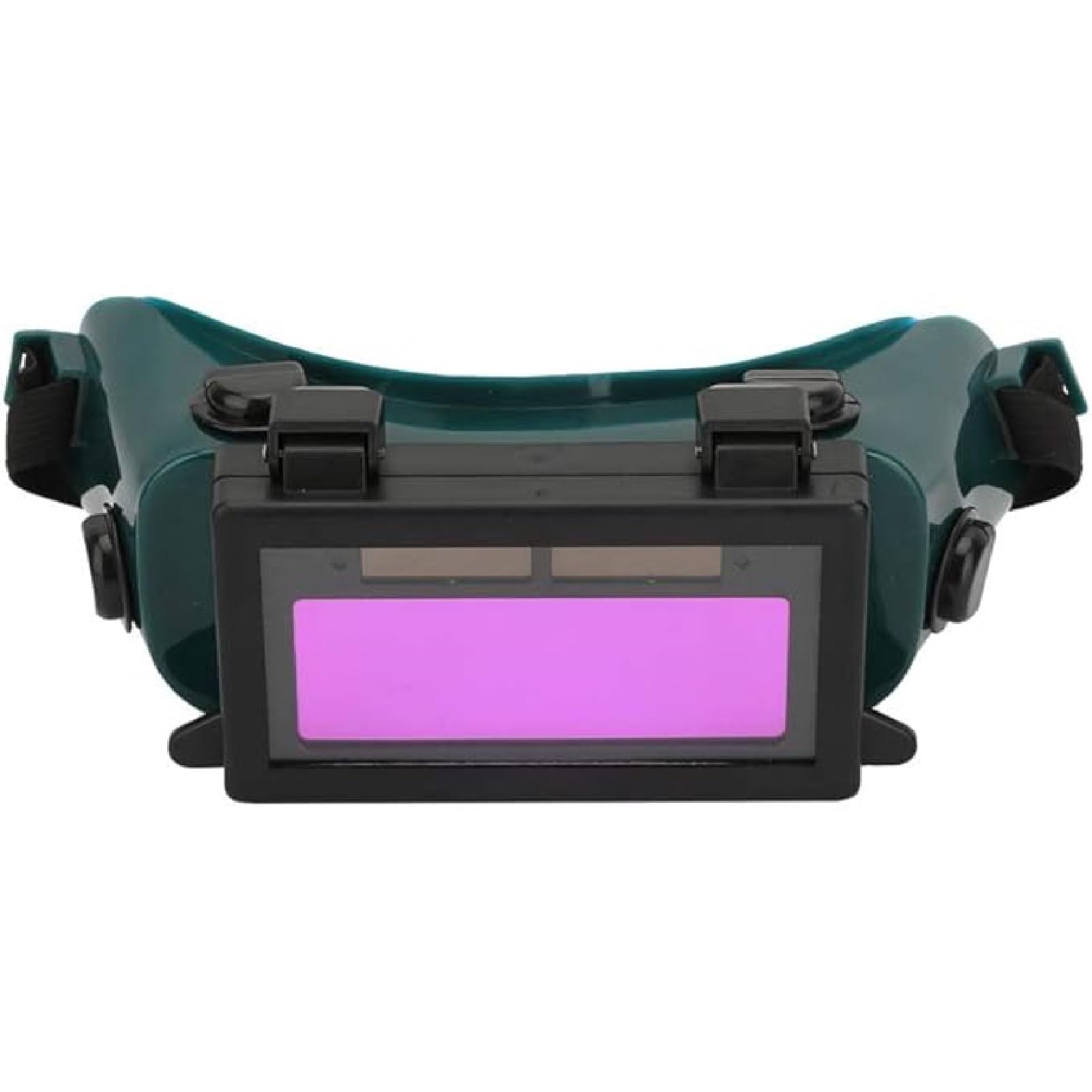 Lunette Soudure Arc Assombrissement Automatique Des Lunettes De Soudure Masque Solaire Auto-Assombrissant Pour Soudeur Lunettes De Protection Pour Chantier De Construction(Vert foncé)