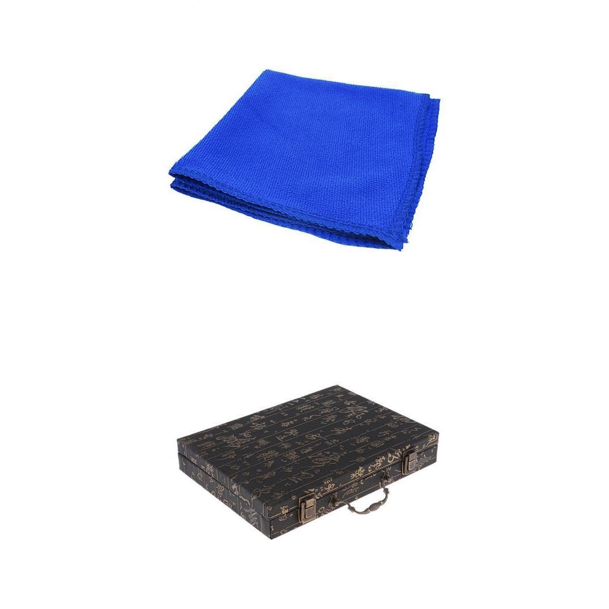 ATORSE Toy High-end Rosewood Chinese Chess Set Classic Board Game with Wrapped Case-Toys & Hobbies-Games-Chess-Contemporary Chess-image-29
