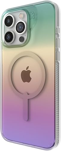 ZAGG Milan Snap - Funda MagSafe para iPhone 15 Pro con protección contra caídas (13 pies/13.1 ft), grafeno duradero, antiamarillamiento y resistente