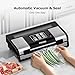 FRESKO Smart Vacuum Sealer Pro, Full Automatic Food Sealer Machine for Food Stoarge and Saver，Powerful Seal a Meal Sealer Machine with Auto Dry/Moist Detection, Roll Bag, Stainless Steel