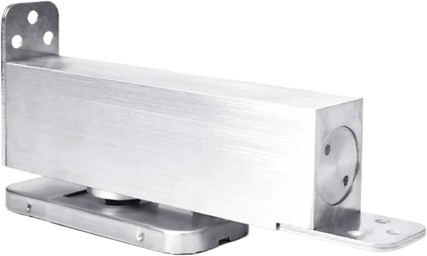 1Pcs Wooden Door Shaft,Invisible Hinges, Load 75kg, auto Closed, with Buffer Function,Strong and Sturdy,self Close Pivot Adjustable
