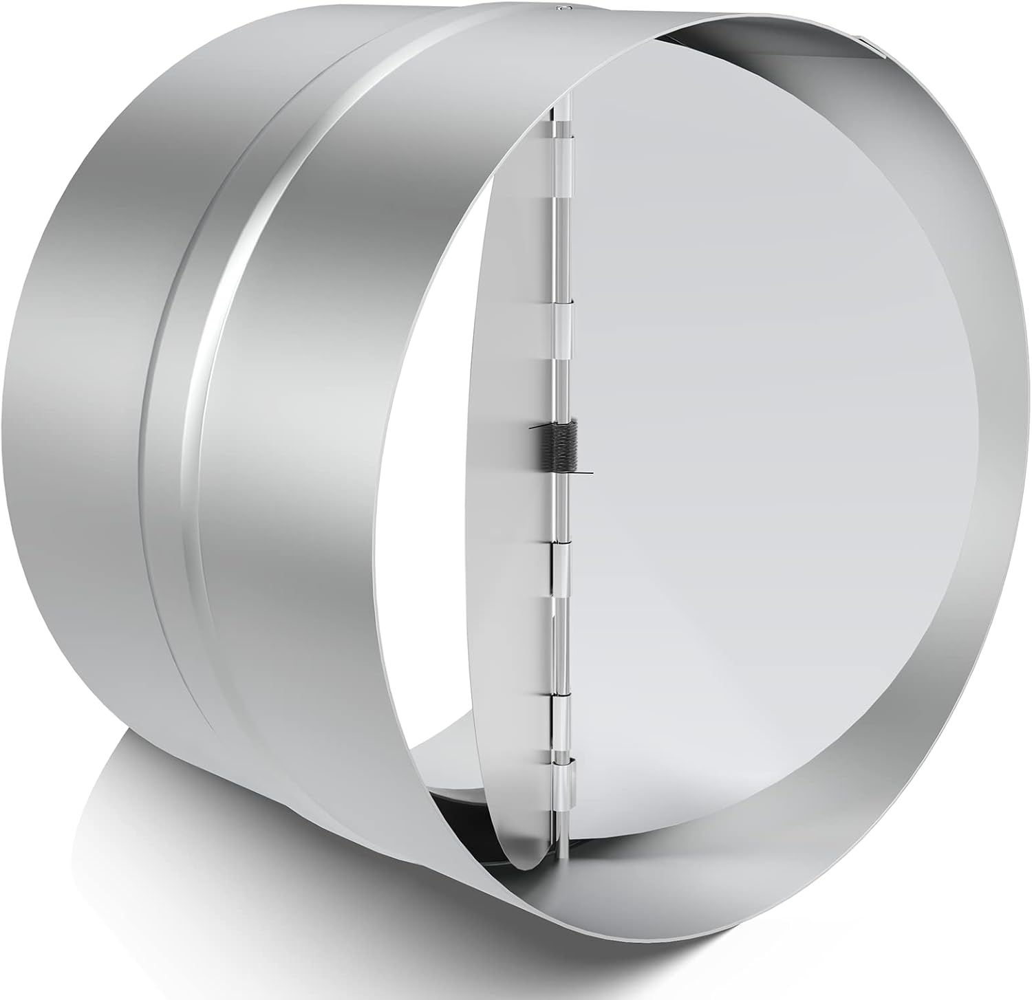 4 Inch Backdraft Damper, HG POWER OneWay Duct Damper for Range Hood