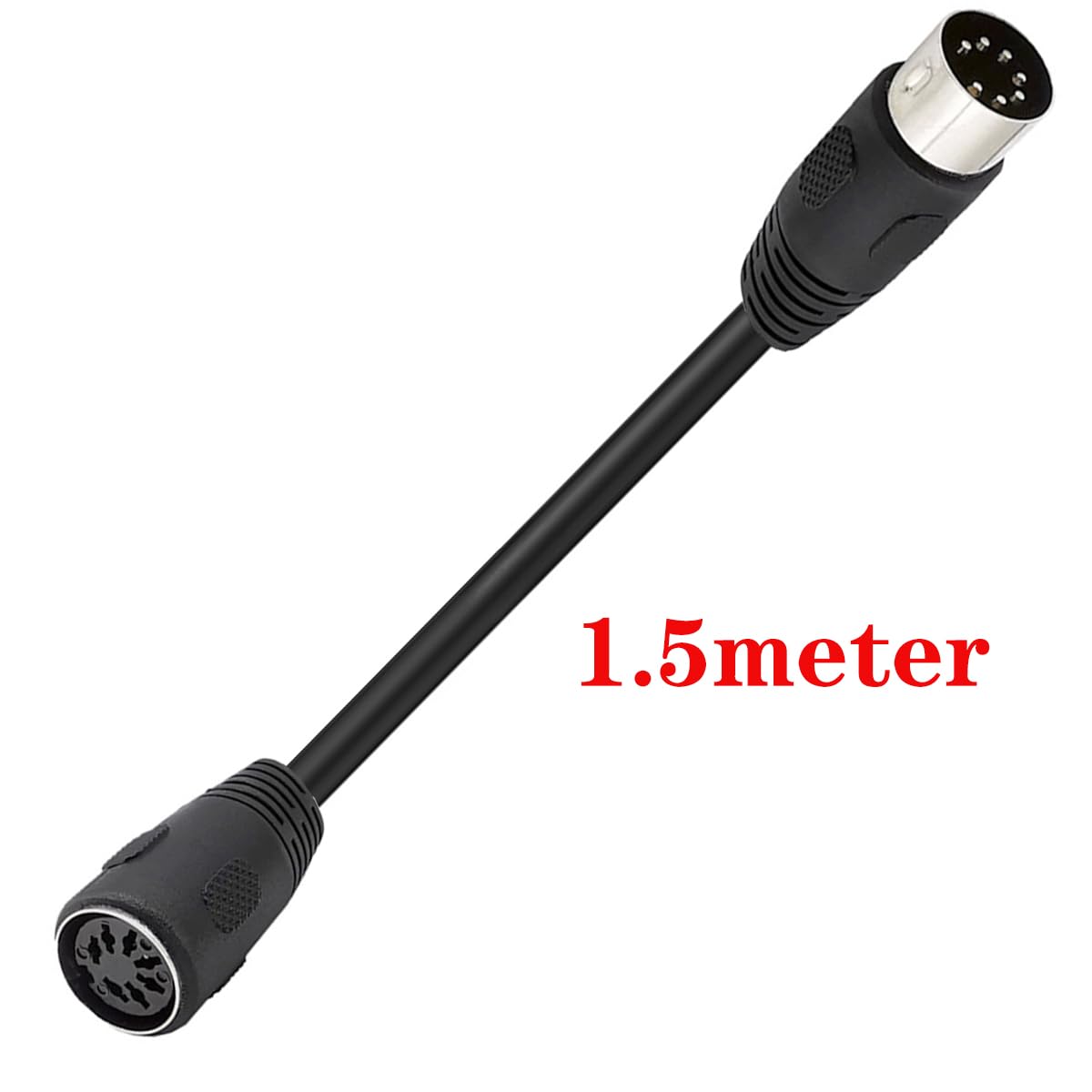 HTGuoji 7 Pin Din Cable, Midi 7-Pin Din Male to Female Controller Interface Audio Cable for Bang & Olufsen, Naim - Image 4