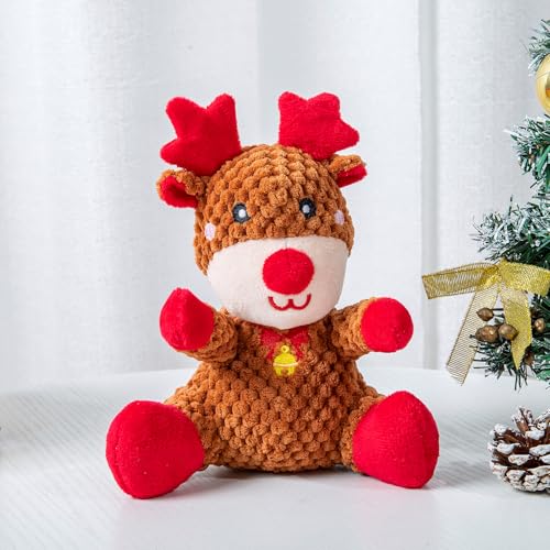 Juguete mordible y sonoro para perro Hollypet Elk miniatura 2