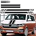 nasASLK 6 uds, Espejo retrovisor, Puerta Delantera, Falda Lateral, Pegatina a Rayas, Apto para California T6 30 Edition VW Transporter T4 T5 T6 Accesorios