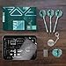 TARGET Darts Rove Soft Tip Darts, 90% Tungsten Dart Set, Barrel 10-20G | Green & Silver Darts, Darts Set with Pixel Tips, Electronic Darts, Soft Tip Darts