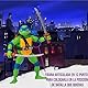 Giochi Preziosi - Leonardo Ninja-Turtles Mutante, Leonardo in der Version Actionfigur, beweglich, 12 cm, Figur mit Kampfwaffen, für Kinder ab 4 Jahren