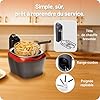 frifri - Friteuse Initiation 3L Anthracite Plastique 3200W - Friteuse Ronde avec Technologie Zone Froide, Sécurité Brevetée, Nettoyage Facile, Poignée Repliable