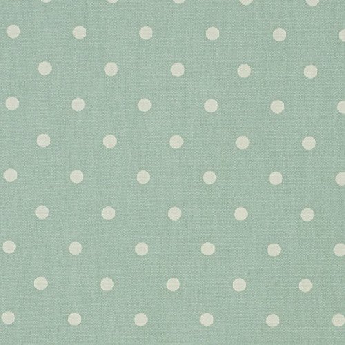 Jolee Tablecloths Blue Dotty Duckegg Polka Dot Oilcloth Wipe Clean Tablecloth 134Cm X 180Cm (53" X 71")