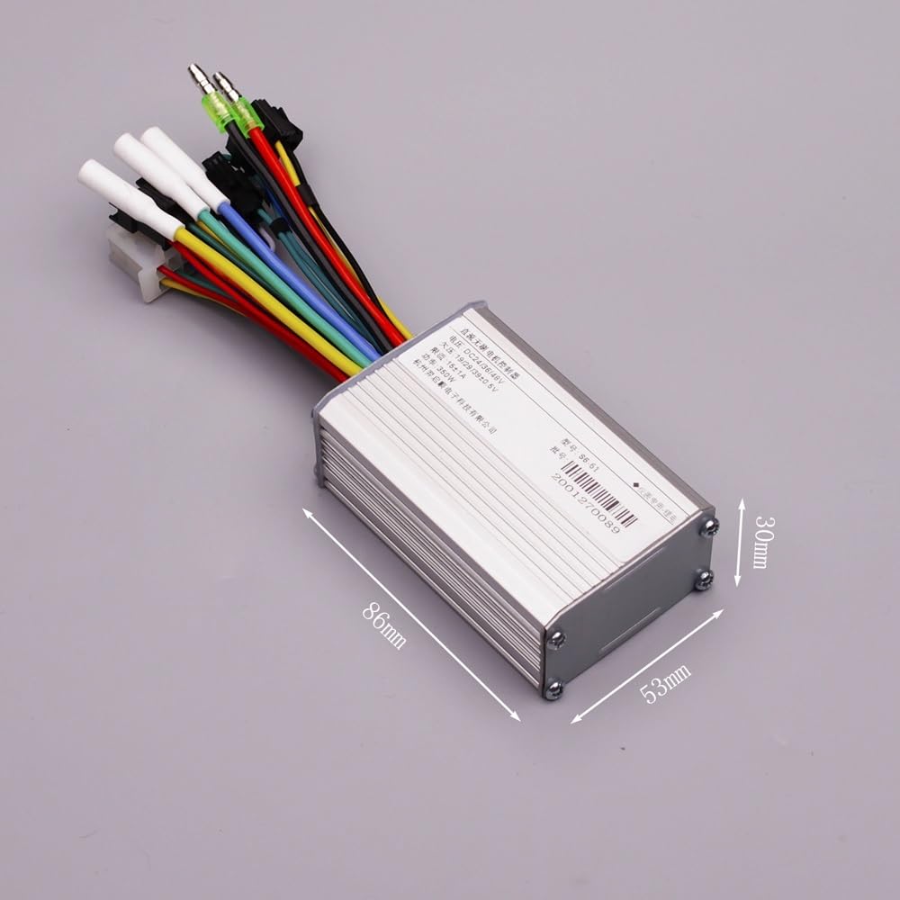 Centralina Monopattino Elettrico Bicicletta Elettrica 24V 36V 48V 250W/350W Bici Ebike Impermeabile Display Misuratore Controller for Senza Spazzole(48V 250W 350W)