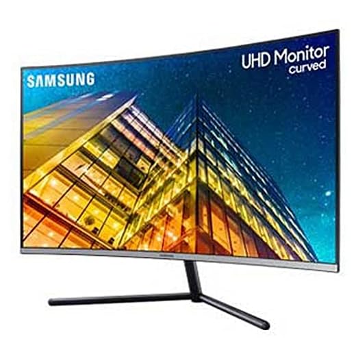 SAMSUNG U32R590C, Ecran PC Incurvé, UHD 4K, Dalle VA 32 ", Résolution 4K (3840 x 2160), 60 Hz, 4ms, AMD FreeSync, Noir