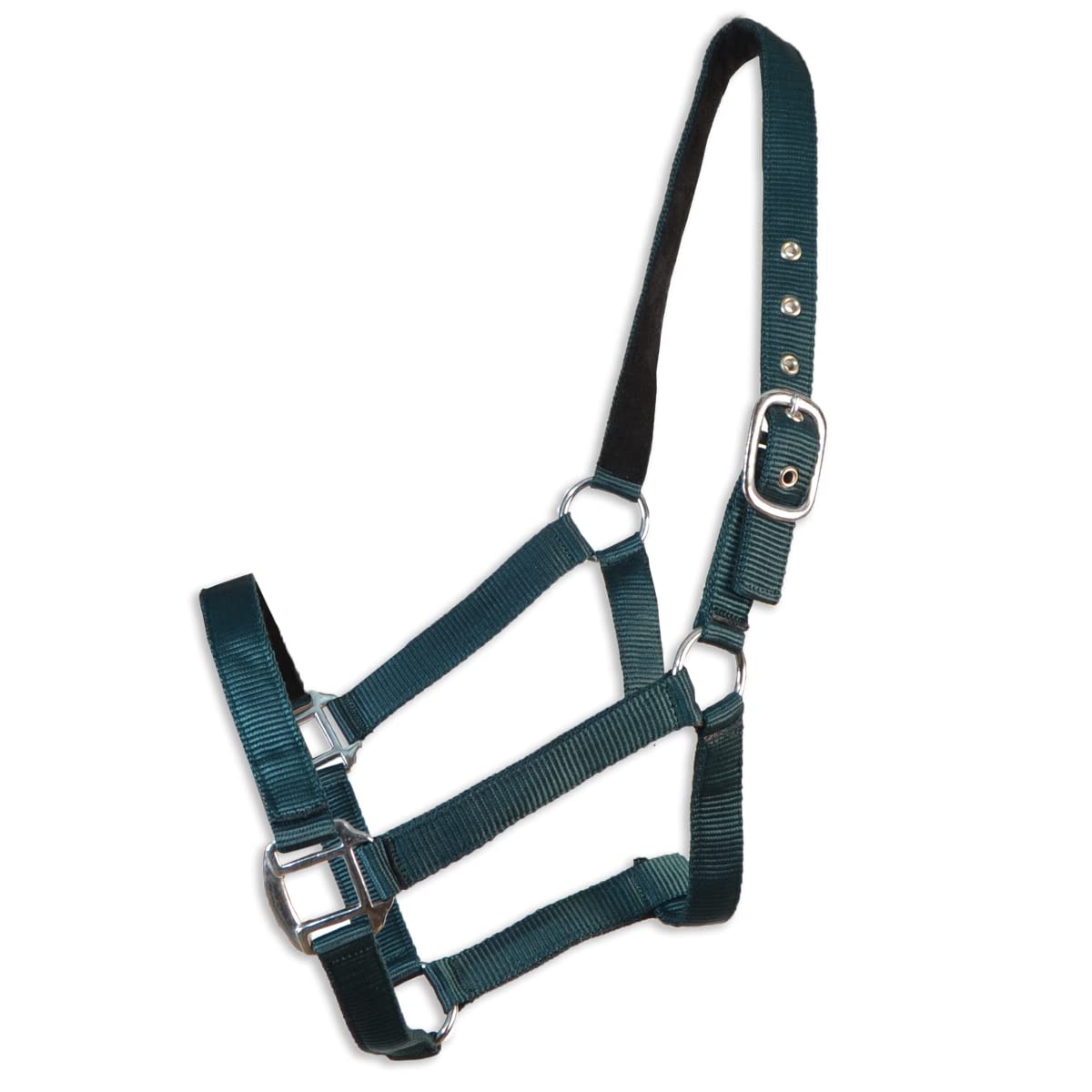 Cabezada cuadra Eco | Talla PONY | Color Verde | Equipamiento para el caballo | Producto de Guarnicionería | Tradición artesana | Los Nietos