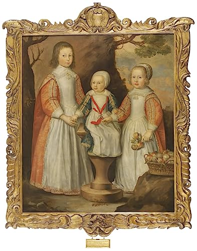 Prints Toile Peinture Murale Gerrit Van Honthorst Affiche Impression Portrait Enfants Salon 60x90cm