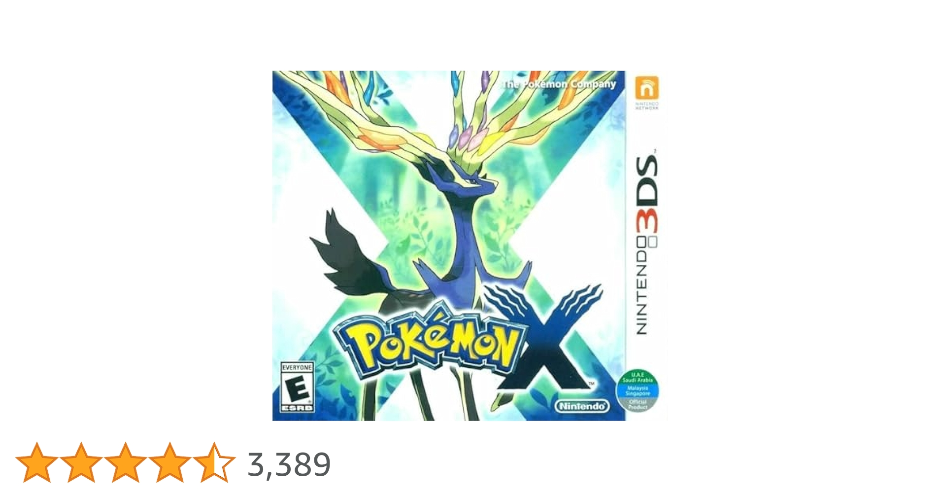 ポケモンX 北米版 3DS 英語 海外 輸入 ソフト コレクター向け ポケモンX 北米版 3DS 英語 海外 輸入 ソフト コレクター向け