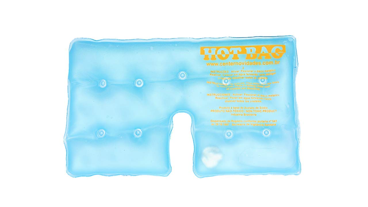 Almofada Térmica Calor Instantâneo Hot Bag (Azul, nº 02)