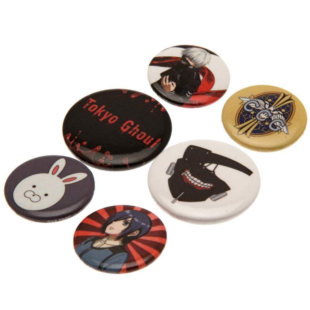 Gb Eye Multi-Colour Tokyo Ghoul Mix Badge Pack