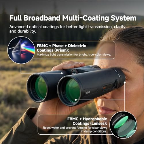 SVBONY SA207PRO 8x42 APO Binoculares con Campo Amplio miniatura 5
