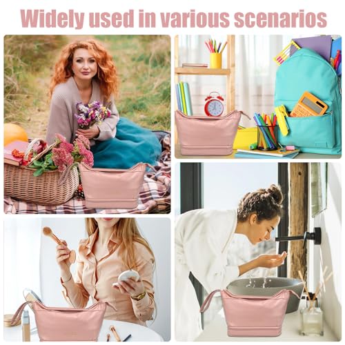 Adertos Trousse De Maquillage Trousse De Toilette Sac A Maquillage Portable Grande Capacite Sac De Maquillage De Voyage Sac A Cosmetiques Sac De Rangement Maquillage Voyage Etanche Pour Hommes Femmes