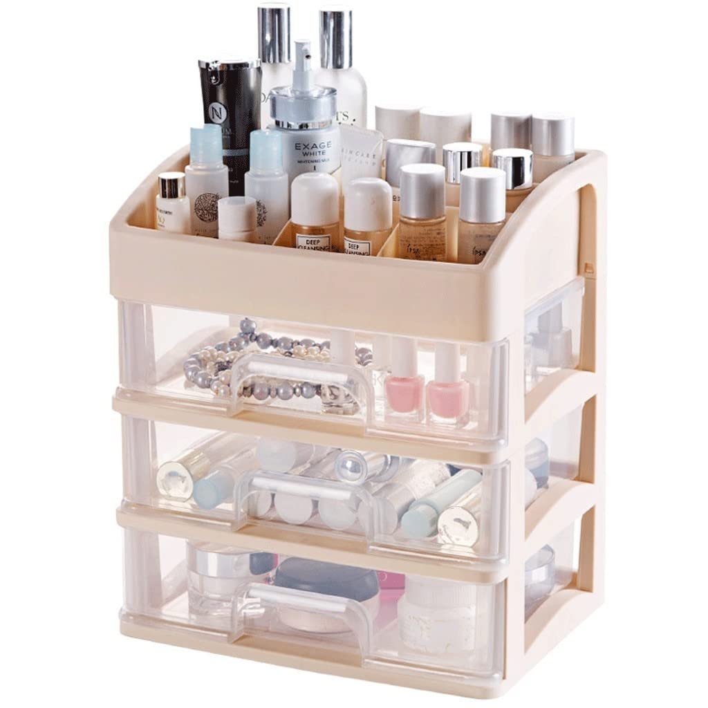 Organisateur de maquillage à 4 tiroirs boîte de rangement cosmétique de bureau