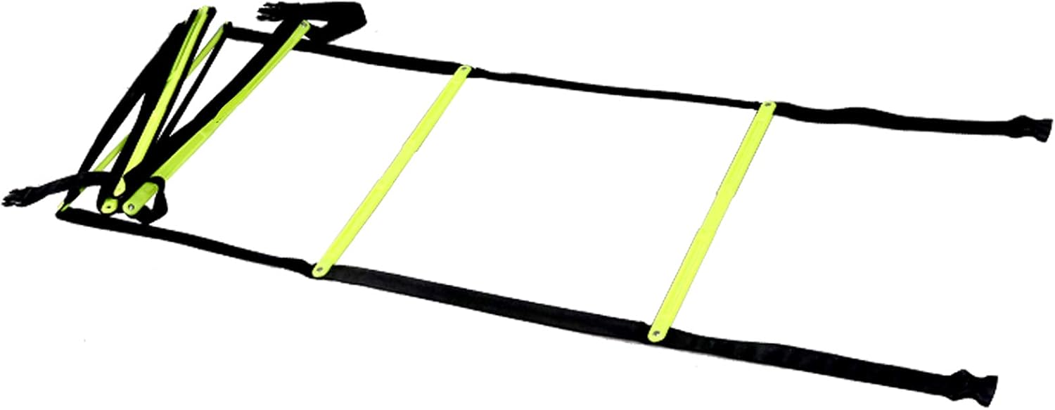 Agility Ladder Agility Ladder Speed Ladder, Fixed Basketball Pace Training Jump Lattice Ladder,Speed Training Equipment, for Athletic Footwork, Sports Drills(Size:5.1M)
