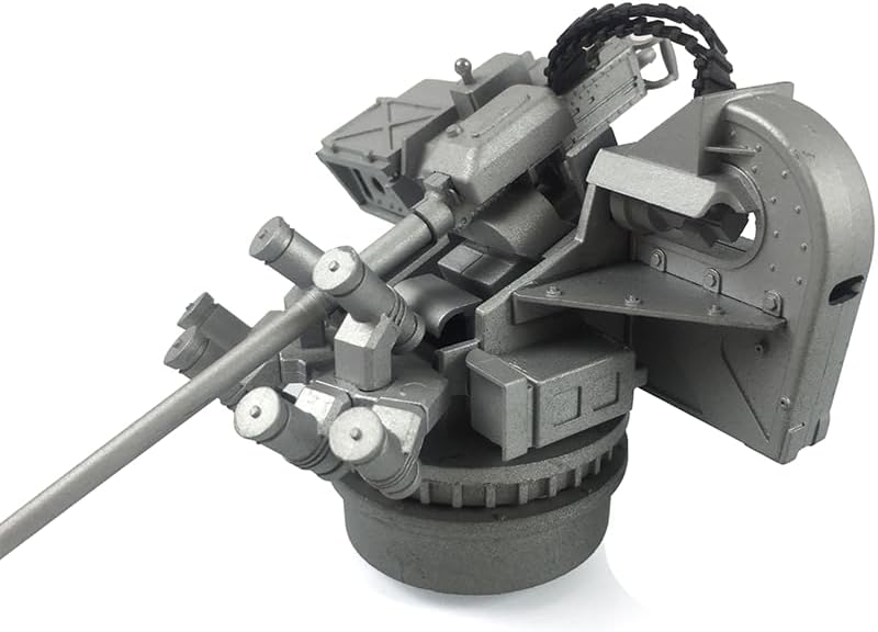1/16 Tank Model Weapon Station Decoration Spare Parts for Leopard2A6 3889 RC Tank Metal Static Model