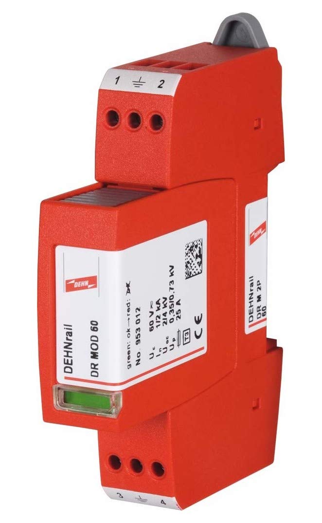 Dehn 953202 déchargeur surtension dr-m-2p-60 contre pannes de réseau