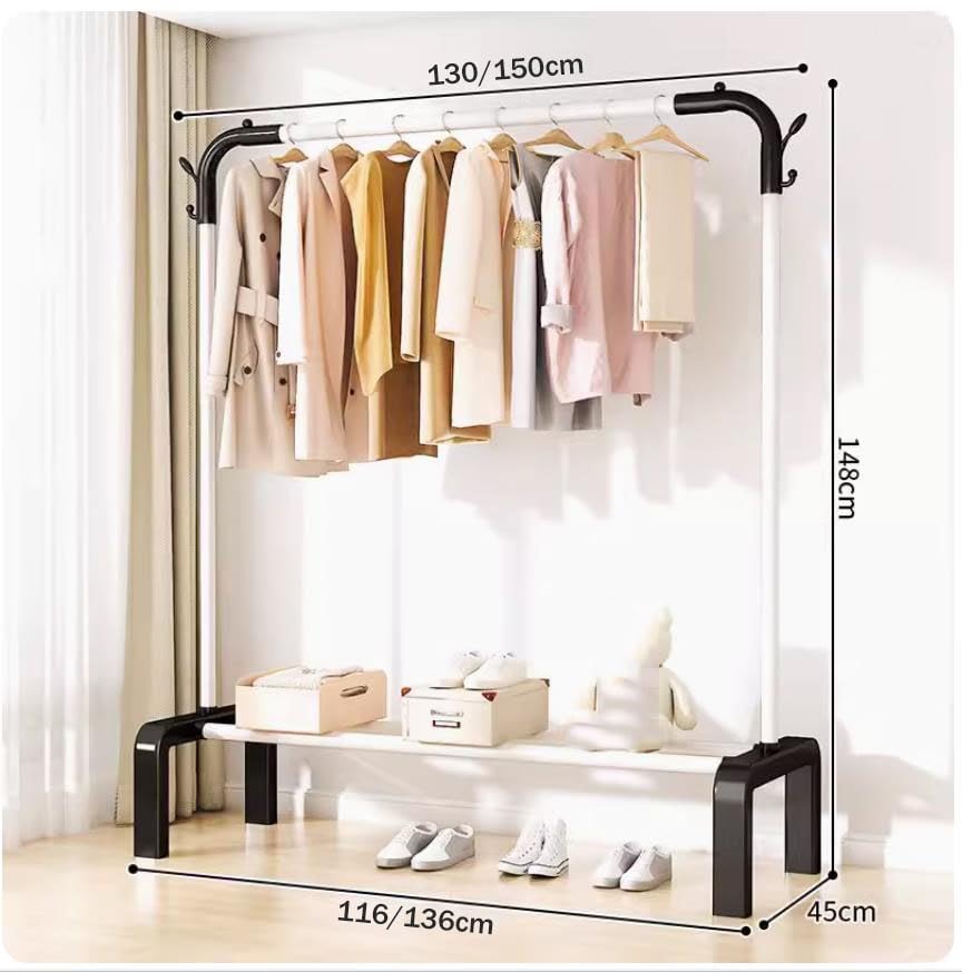 本日限定　1/f SPACE hanger rack table Clothes Rack, Clothing Rack，Hanging Garment Rack，Clothing Rack