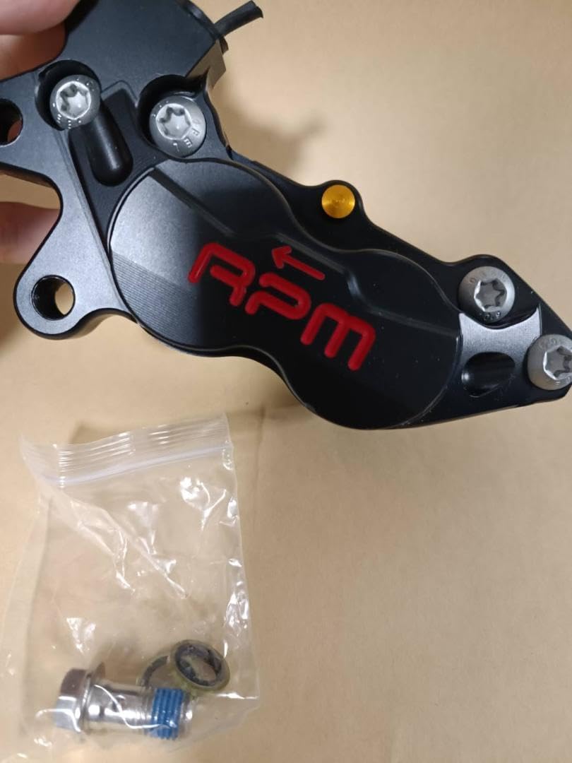 左黒SL 台湾 RPM 40mm 4POT ブレーキキャリパー XIZEGTQU