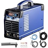 Mophorn Tig Welder 200 Amp Tig Stick Welder 110V 220V Dual Voltage Portable Tig Welding Machine TIG ARC MMA Stick IGBT DC Inverter Welder Combo Welding Machine