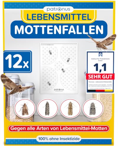 Lebensmittelmotten-Falle [12 Stück Vorteilspack] – Ansicht 1