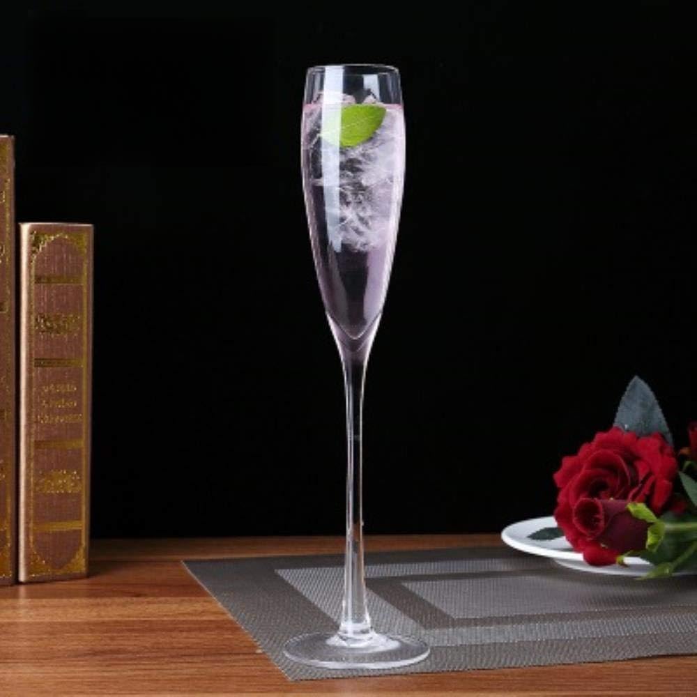 Copas de vino tinto y flautas de champán cristal CXK 005 para cócteles