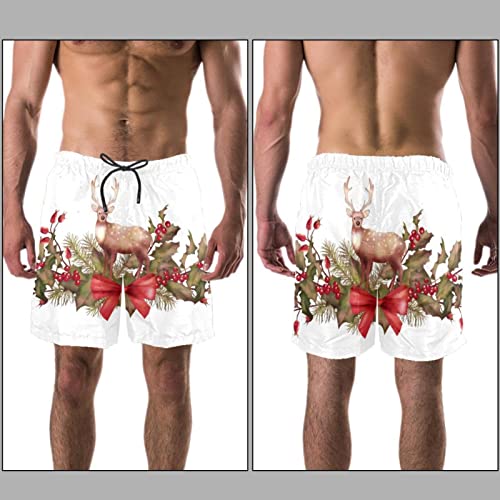 Maillots de bain pour hommes cerf évitant les irritations grâce au short de plage séchage rapide