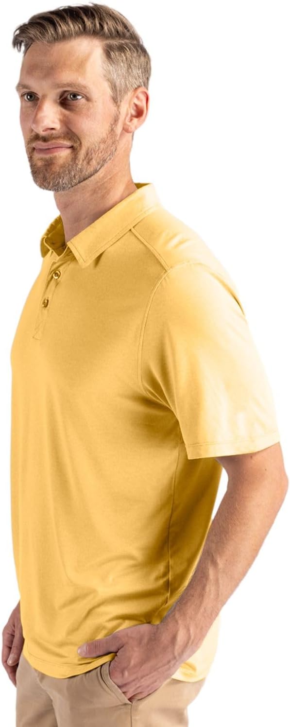 Cutter & Buck Coastline Epic Comfort Recycled Mens Polo, White, XXXL - Image 3
