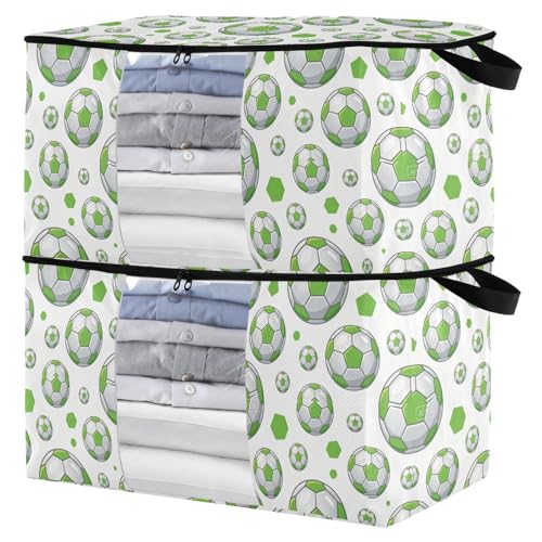 Boîte rangement pliable avec couvercle sac组织 lit noir 95L - 3