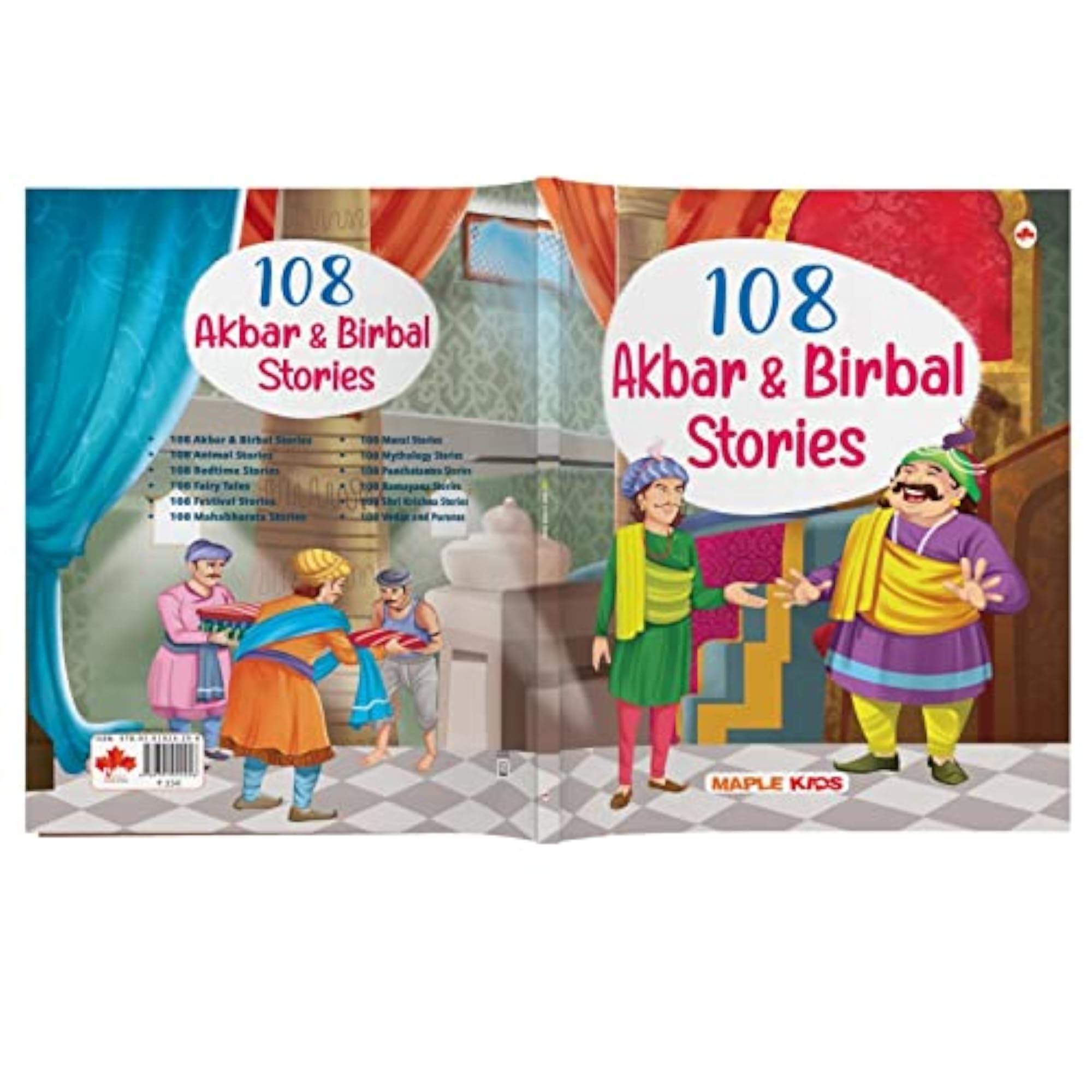 108 Akbar Birbal Stories Illustrated Story Book