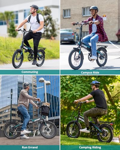 Gotrax 20″ Folding Electric Bike with 40Miles