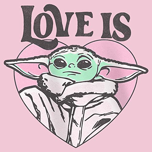 Image of The Mandalorian Girl's Star Wars Love is Grogu T-Shirt