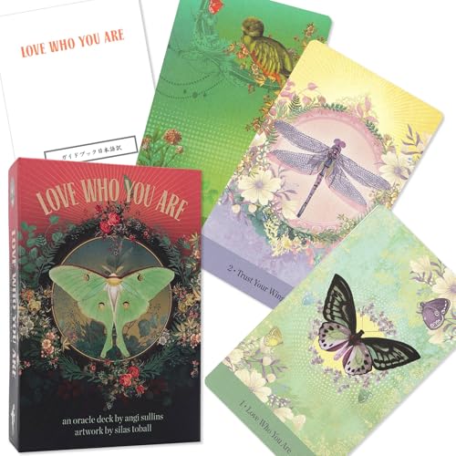 【日本語解説書付き】ラブ・フー・ユー・アー・オラクル Love Who You Are Oracle オラクルカード 正規品 女性 自己愛
