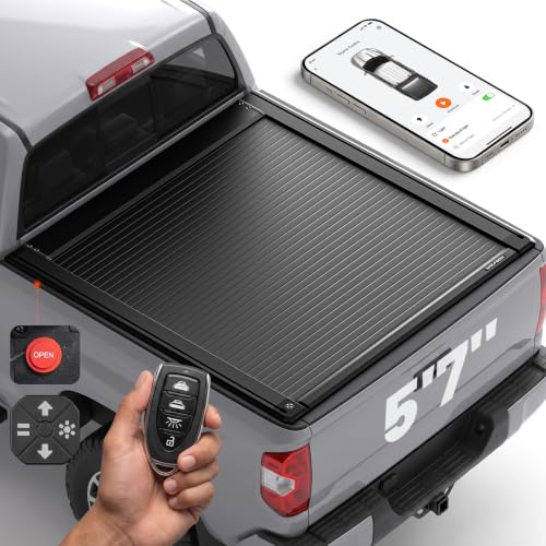 WOLFBOX Power Retractable Tonneau Cover